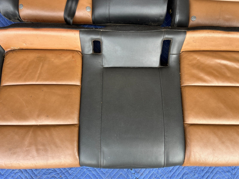 2005-2011 Audi A6 Rear Two Tone Amaretto + Black Seats 2100543LD38M OEM #26ZJ