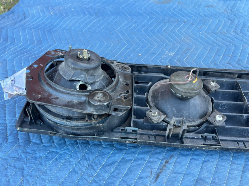 1985-1992 Volkswagen Golf Grille Red Stripe w/ Headlights 191853653 OEM