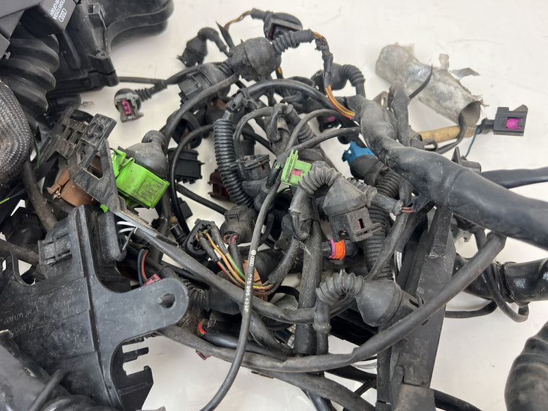 2003-2009 Audi S4 B6 B7 8E Engine Wiring Wire Harness 8E0907411 OEM #6808EM