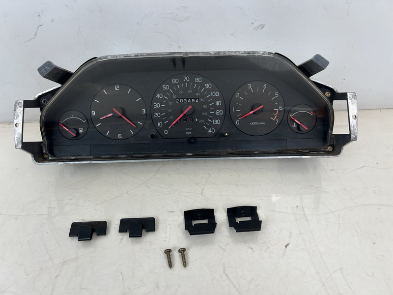 1989-1995 Volvo 740 940 Instrument Gauge Cluster Speedometer Assembly OE #6799EM