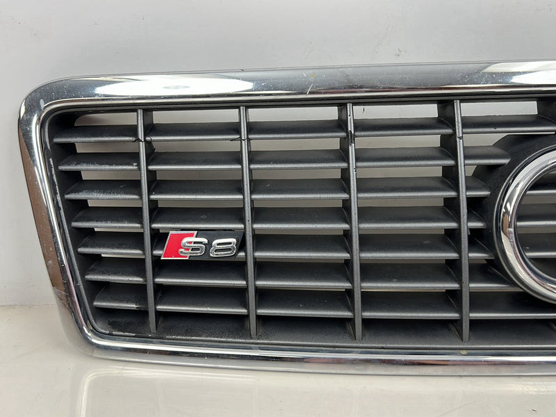 2001-2003 Audi S8 Only D2 Front Bumper Grille Chrome Hood Trim OEM #6071EM
