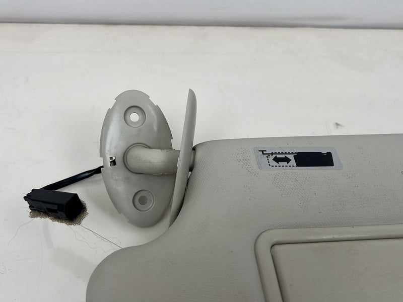 2013-2019 Ford Escape Illuminated Sun Visor Pair w/ Clips Beige OEM #5448EM