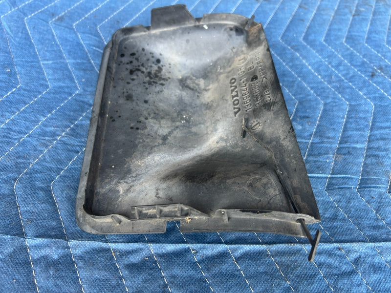 1992-1995 Volvo 940 740 Left Front Bumper Tow Hook Access Panel Trim OEM #3227EM