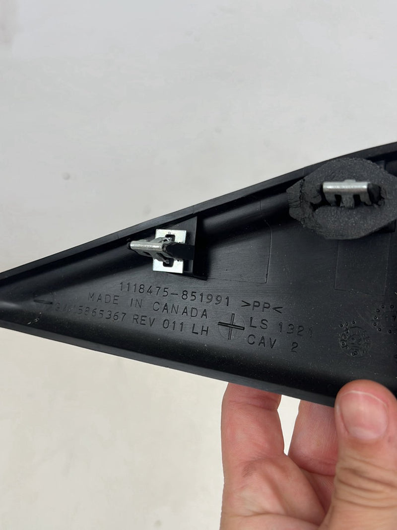 2006-2016 Chevrolet Impala Left & Right Interior Corner Mirror Trim OEM #6754EM