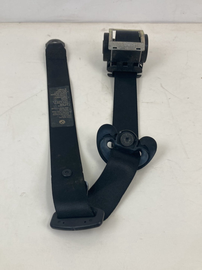 2003-2007 BMW 545i E60 Seat Belt Front Right Passenger Black 6013924 OEM #4976M
