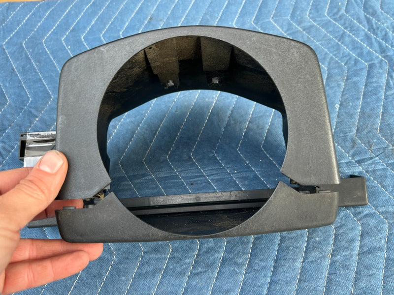 1986-1993 Volvo 240 244 Sedan Steering Column Surround Trim Black OEM #4190EM