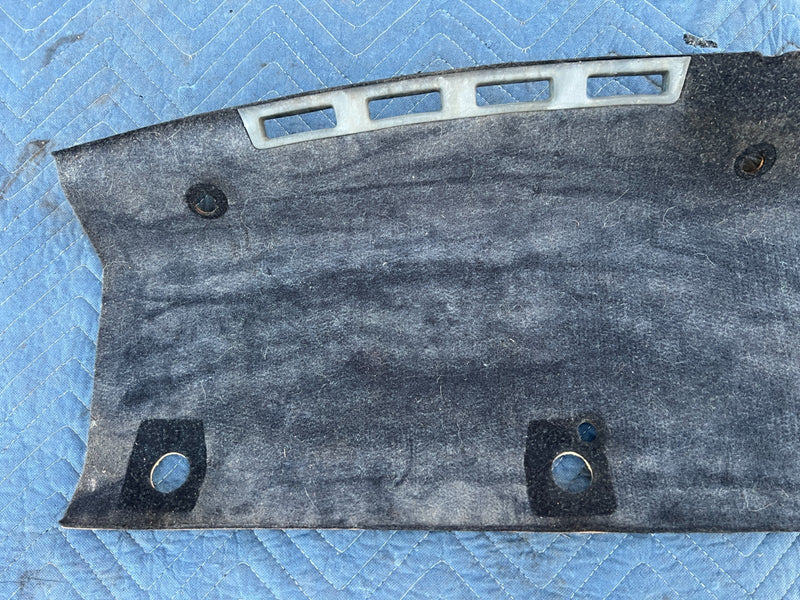 1986-1993 Volvo 240 244 *Sedan Only* Rear Parcel Shelf Trim Gray OEM #4412EM