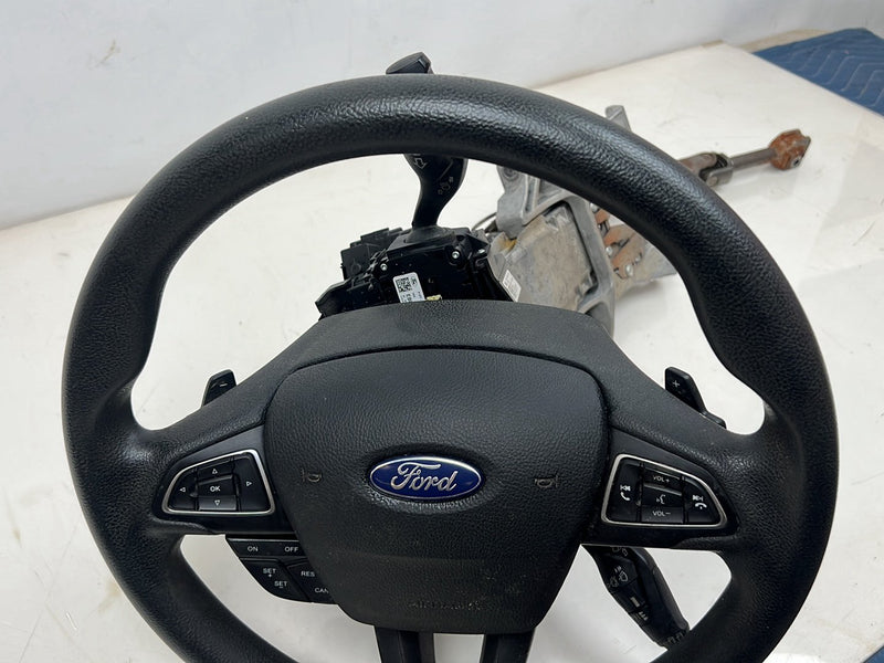 2017-2019 Ford Escape Steering Wheel Column w/ Ignition & Stalks OEM #5477EM