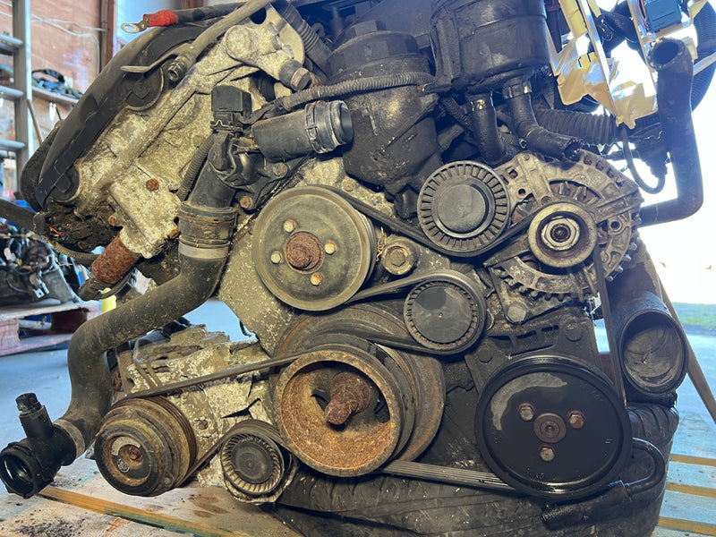 2000-2005 BMW 325xi E46 Engine Assembly M54 2.5L 6 Cyl *Runs* OEM #4844EM