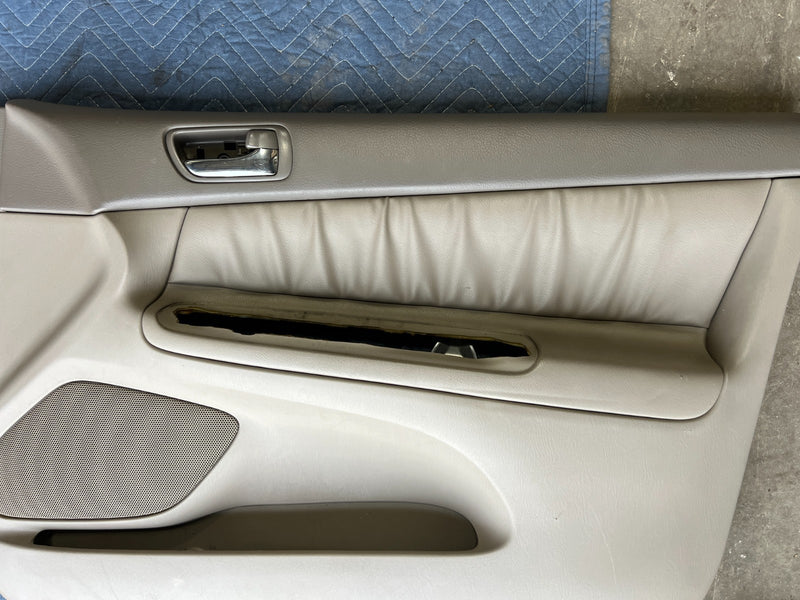 2002-2006 Toyota Camry Interior Door Card Trim Panel Set of 4 Beige OEM #5016EM