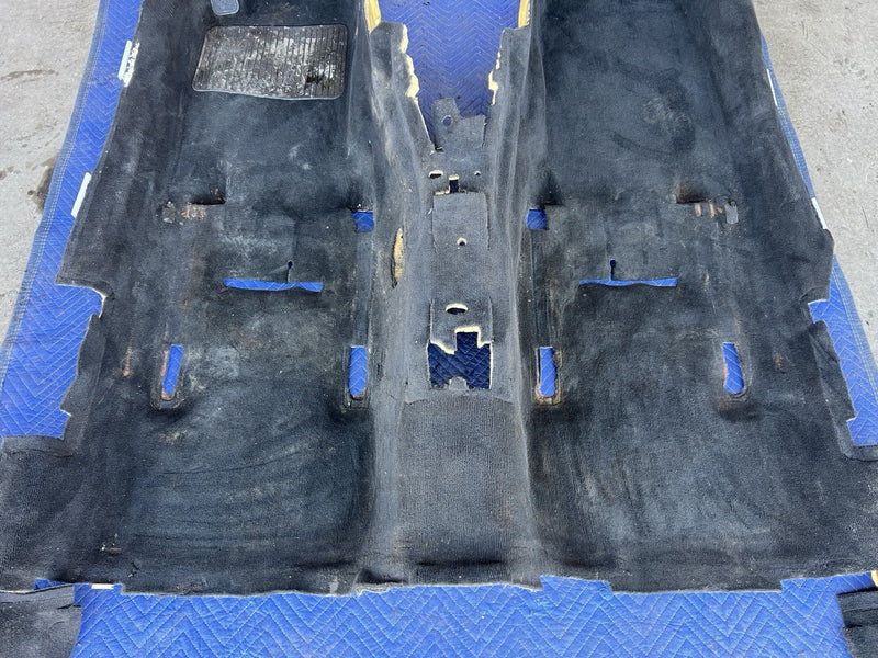1998-2003 Jaguar XJR XJ8 X308 Sedan Molded Carpet Set Black Front & Rear #4673E