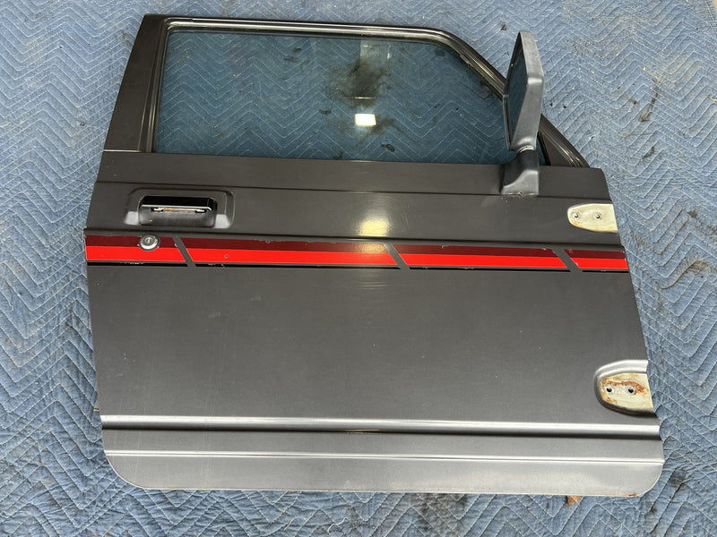 1985-1988 Suzuki Samurai Front Passenger Right Door Assembly Gray OEM #6728EM