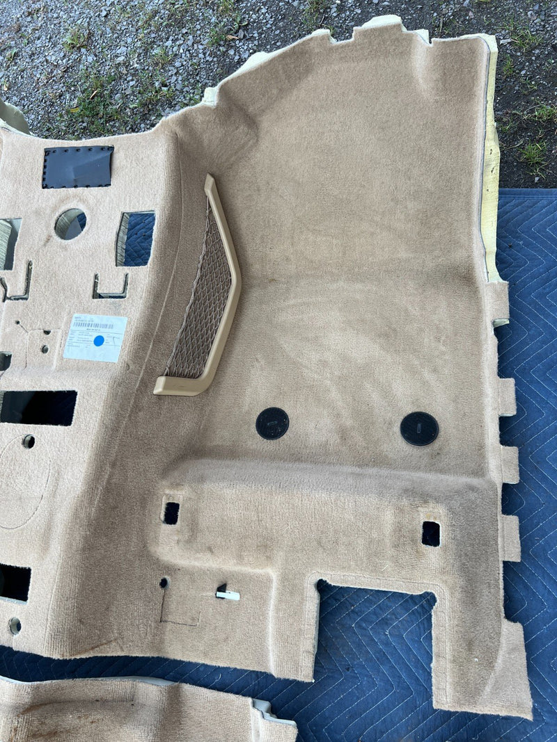 2011-2017 BMW X3 F25 Beige Complete Molded Carpet Set Front Rear OEM #2254EM