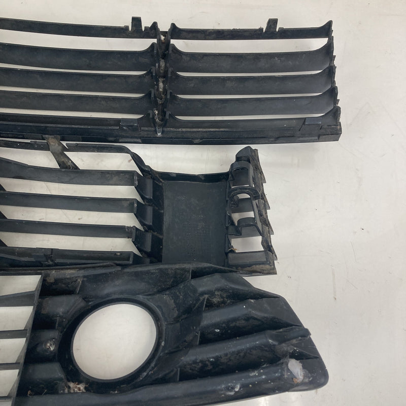 2001-2005 VW Volkswagen Passat Bumper Grille Lower 3 piece OEM #5569M