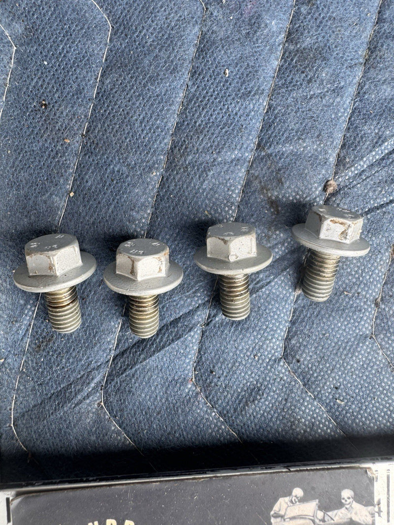 1986-1993 Volvo 240 244 Sedan Rear Trunk Deck Lid Bolts Hardware Hinge OE #4927E