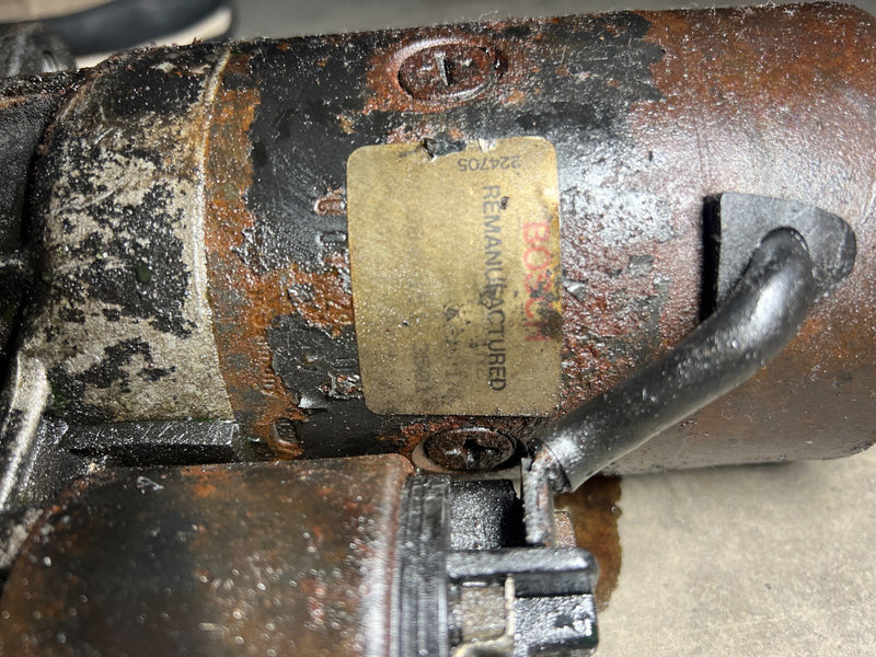 1986-1995 Mercedes 300D W124 Bosch Diesel Engine Starter Motor OEM #2747EM