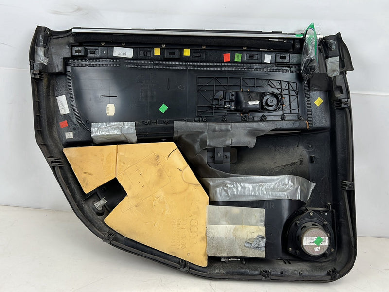 2001-2003 Audi S8 D2 A8 Door Card Trim Panel Set of 4 Black & Tan OEM #6070EM