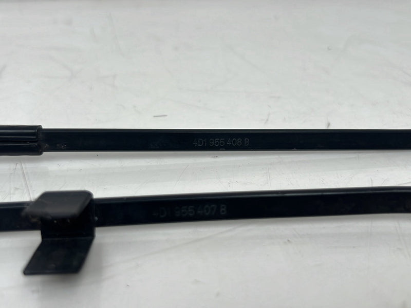 1996-2003 Audi S8 D2 A8 Front Right & Left Windshield Wiper Arm Pair OEM #6451EM