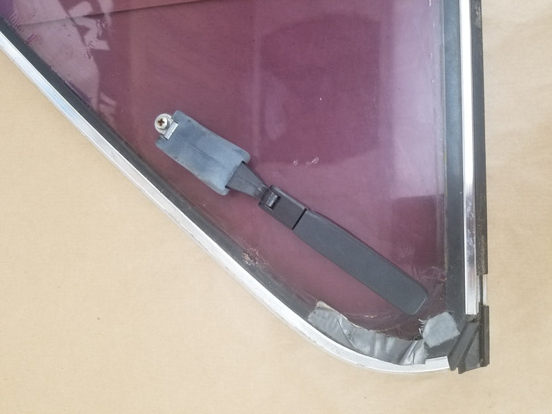 1984-93 BMW E30 318i 325i Rear Driver Left Window w/ Glass 2 Door OEM #496CN