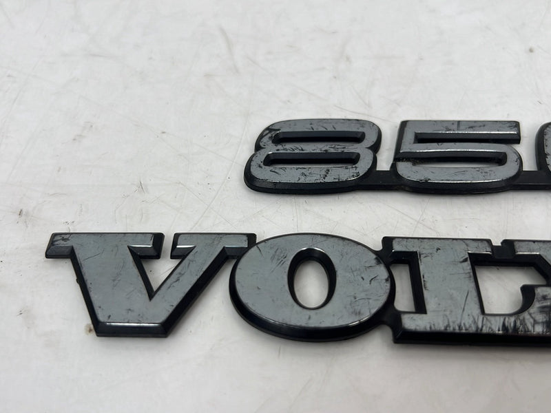 1993-1997 Volvo 850 Rear Hatch Emblem Badge Logo Set OEM