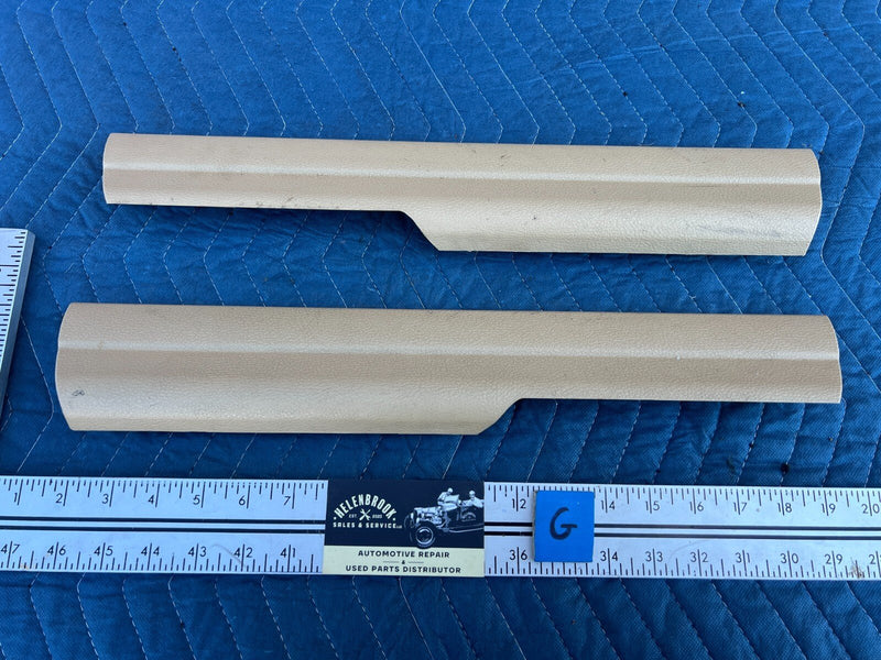 2011-2017 BMW X3 F25 Front Right & Left Door Sill Scuff Plate Trim OEM #2163EM