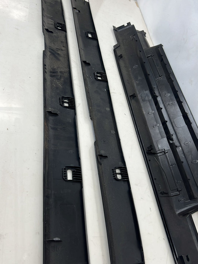 1990-1992 Volvo 740 745 940 Wagon Door Sill Headliner Trim Set Black OEM #6004EM