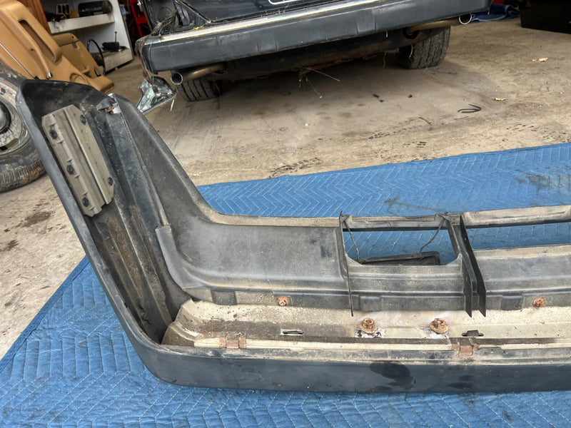 1986-1993 Volvo 240 244 245 Front Bumper Assembly w/ Brace Gray OEM #4461EM