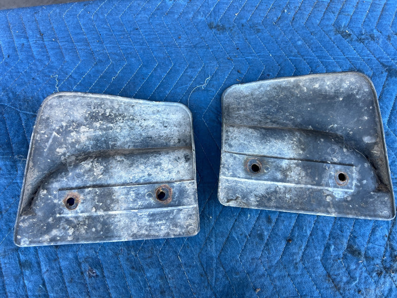1986-1993 Volvo 240 244 245 Front Right & Left Mud Flap Pair 1312696 OEM #4352EM