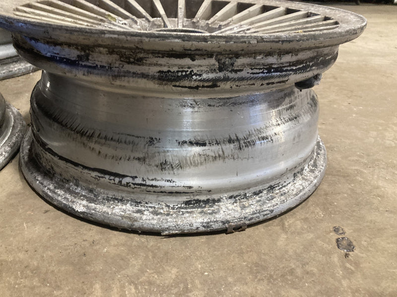 1981-1985 Volvo 240 245 Wheel Set Corona Alloy Turbine 1272200 OEM