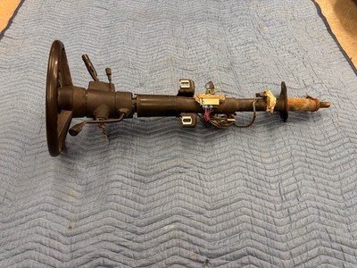 1988-1994 GM Chevy GMC C/K Steering Column & Wheel Auto w/Tilt & Keys OEM #4757E