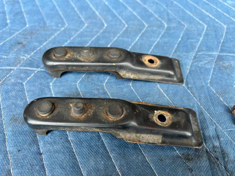 1989-1995 Volvo 740 940 Sedan Front Upper Radiator Mount Pair OEM #3790EM