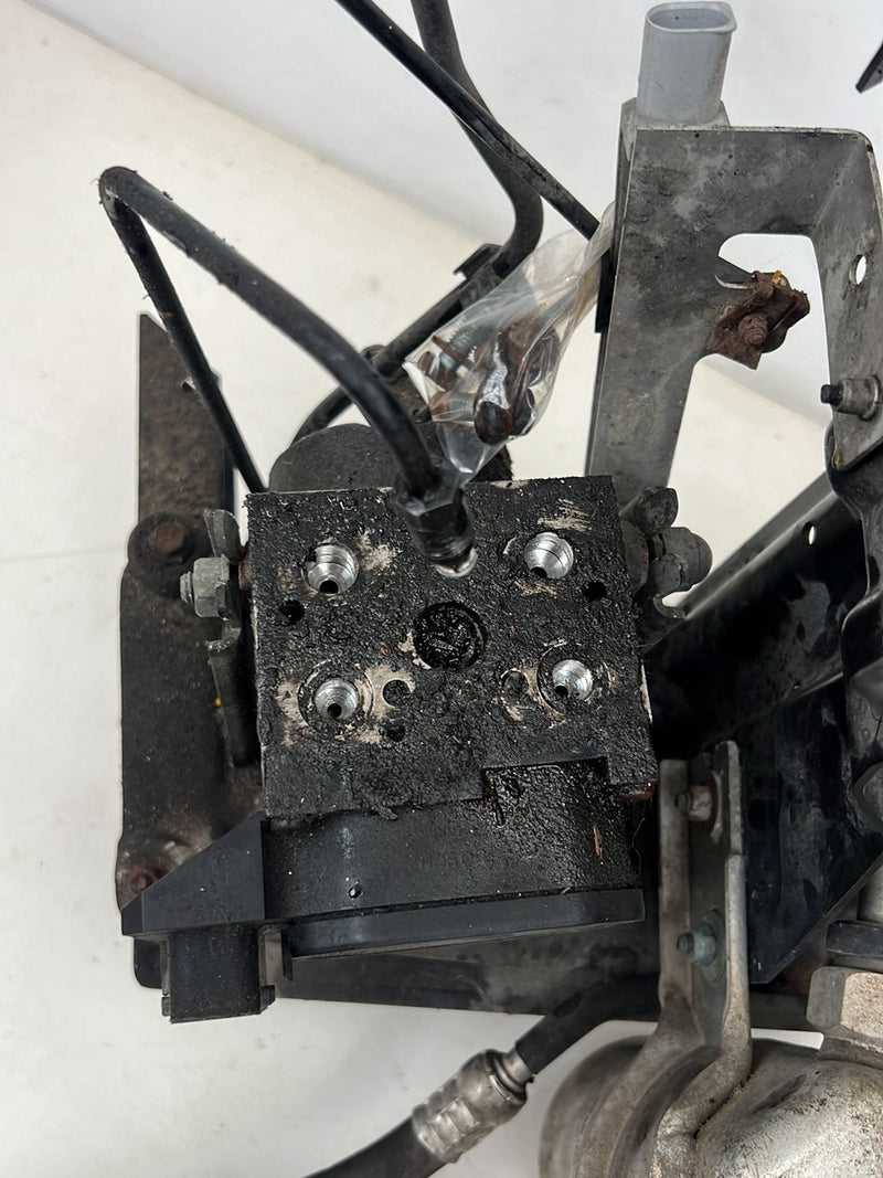 1996-2003 Audi S8 D2 A8 Front Left Bumper Corner Bracket & ABS Block OEM #6495EM