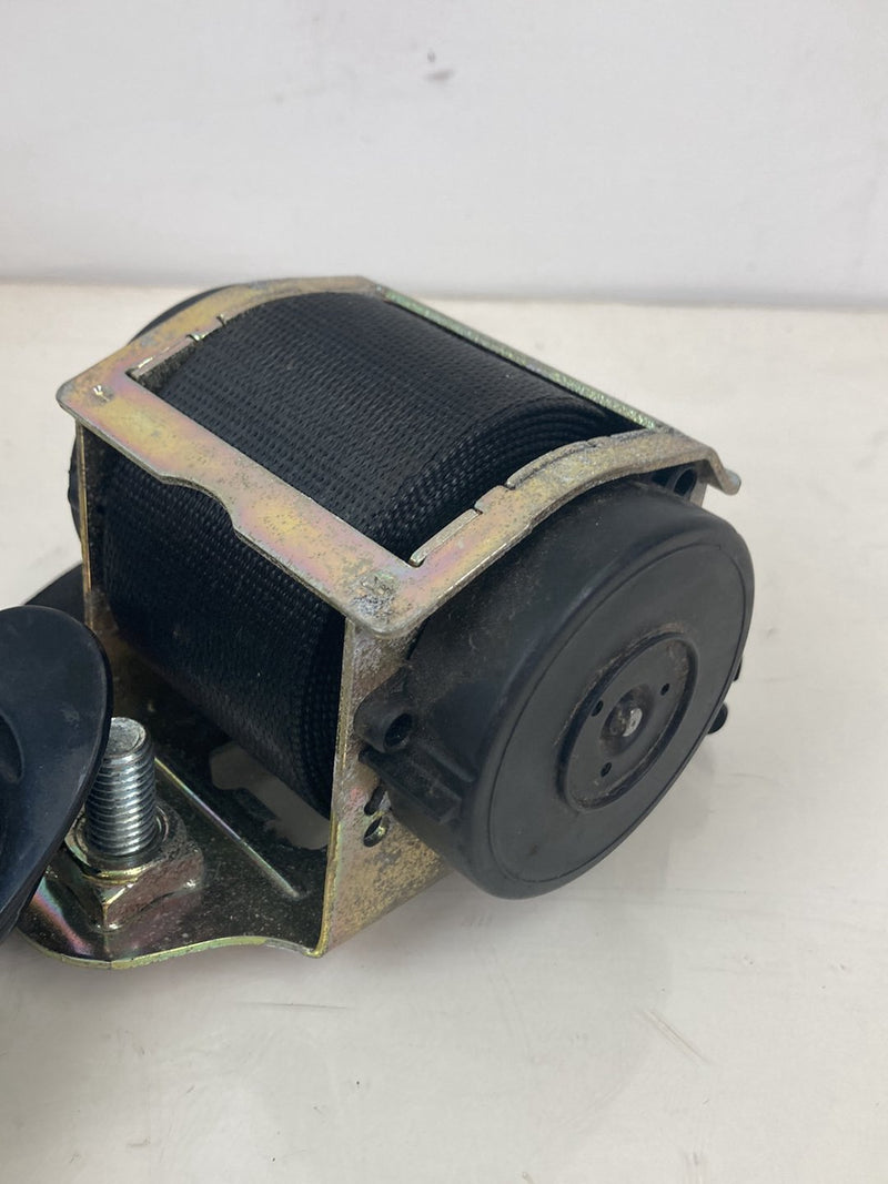 2003-2007 BMW 545i E60 Seat Belt Front Right Passenger Black 6013924 OEM #4976M