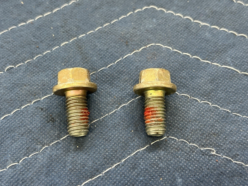 1993-1997 Volvo 850 850R Driver Side Front Seat Belt Bolts Hardware OEM #4560E