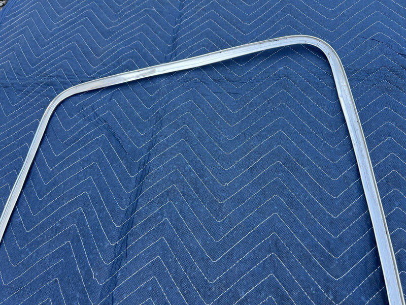 Volvo 240 242 244 245 L & R Window Surround Trim Chrome Early Style OEM #3935E