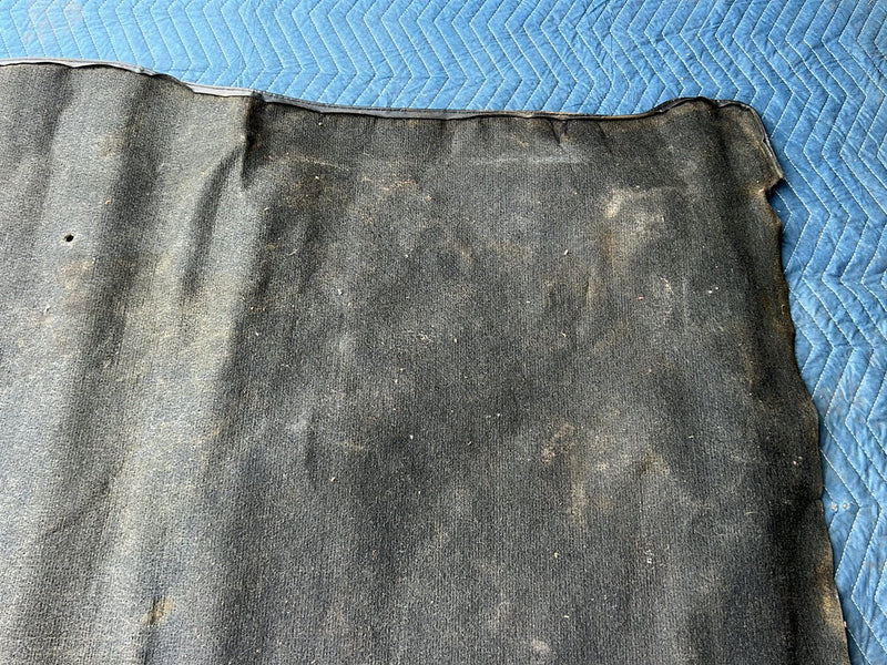1975-1980 Volvo 244 240 *Sedan Only* Trunk Rear Carpet Black OEM #5406EM