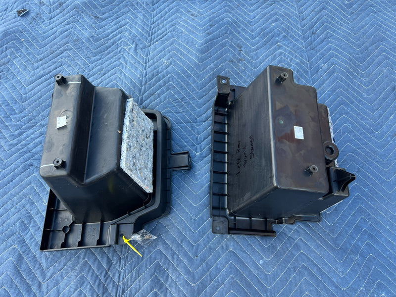 2011-2017 BMW X3 F25 Rear Right & Left Trunk Hatch Storage Box Trim OEM #2396EM
