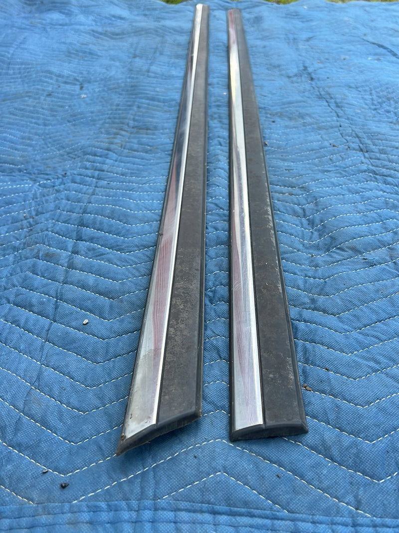 1975-1980 Volvo 244 240 Right &amp; Left Belt Line Trim Molding Chrome OEM #5420EM