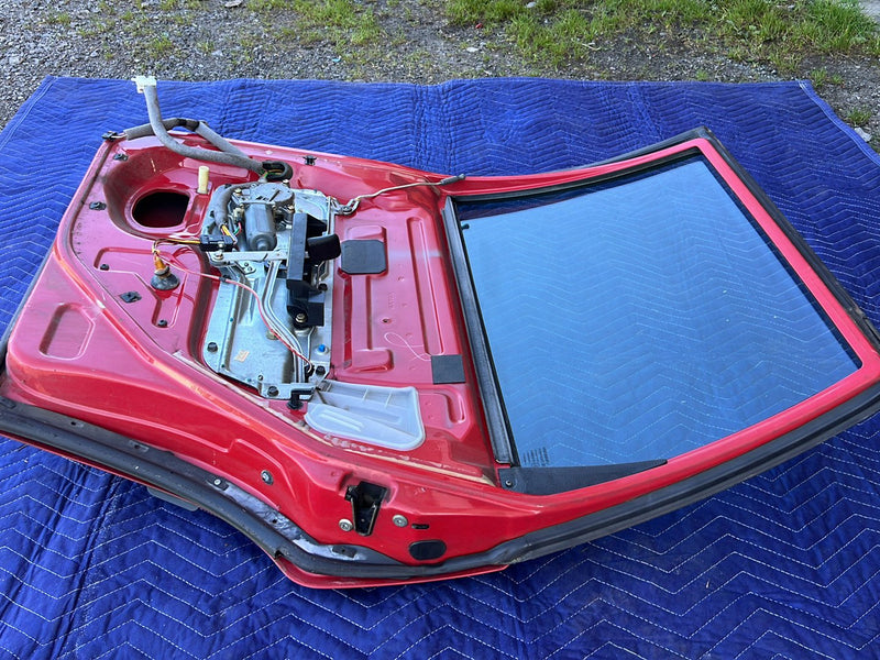 1993-1997 Volvo 850 Rear Passenger Right RH Door Assembly Red OEM