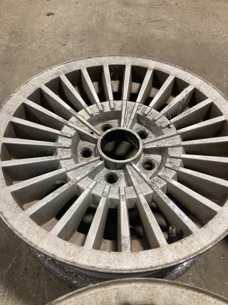 1981-1985 Volvo 240 245 Wheel Set Corona Alloy Turbine 1272200 OEM