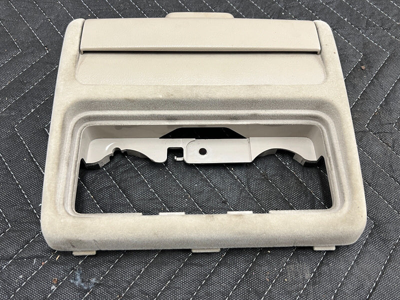 1995-1998 Acura TL Tan Center Upper Rear View Mirror Surround Trim OEM #830EM