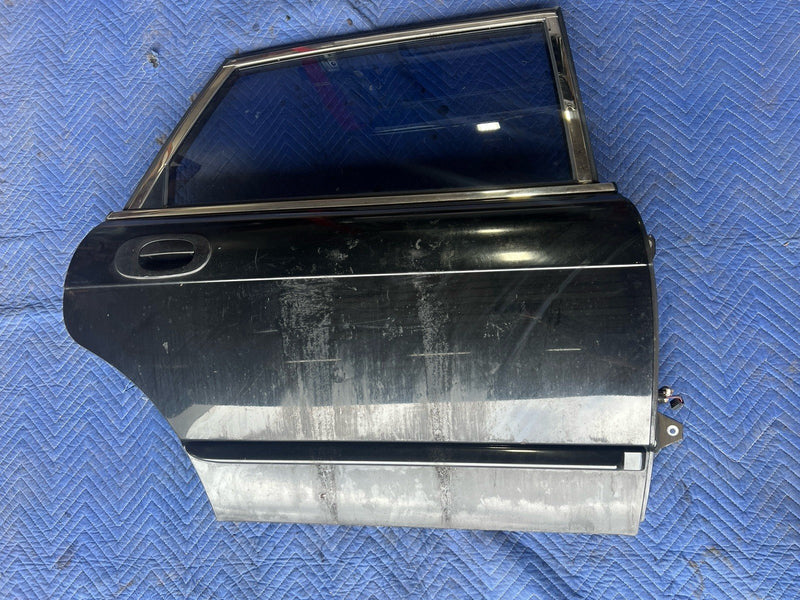 1998-2003 Jaguar XJR XJ X308 Passenger Right Rear Door Black Sedan OEM #4777E