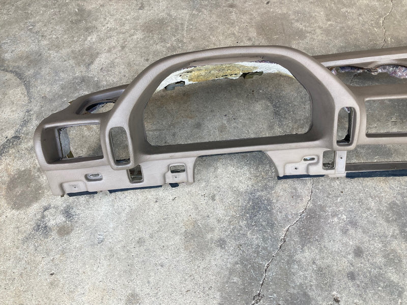 1986-1994 BMW 7 Series E32 Dash Dashboard Assembly Panel Tan Interior OEM #979M