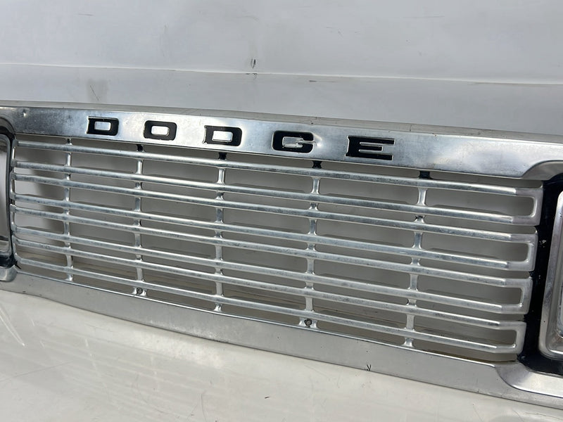 1977-1978 Dodge Truck Tin Front Grille D150 Pickup Aluminum Trim OEM #6060EM