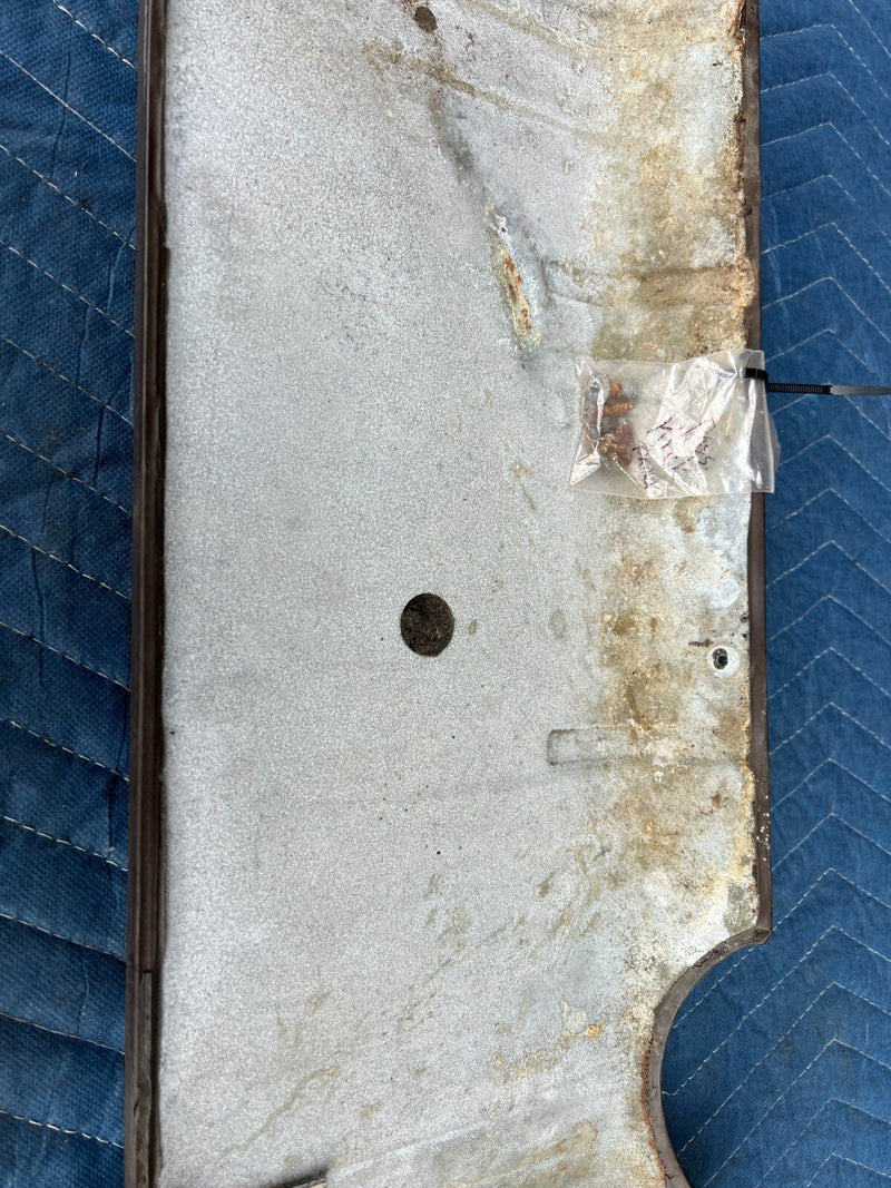 1983-1985 Porsche 944 Brown Right Dash Knee Bolster Kick Panel Trim OEM #2438EM
