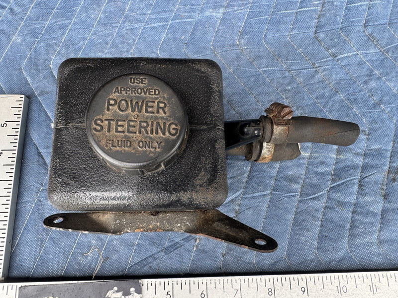 1986-1993 Volvo 240 244 245 Power Steering Fluid Reservoir & Cap OEM #4897E
