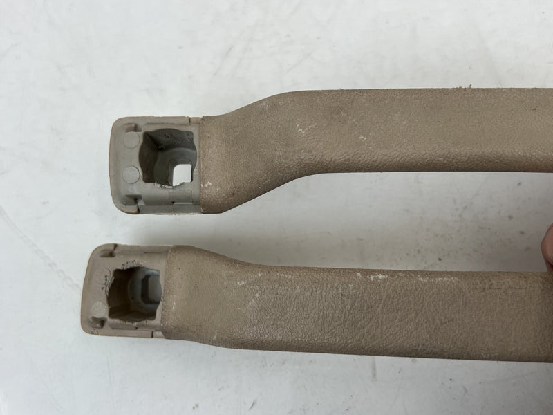 1998-2000 Volvo S70 V70 XC Overhead Grab Handle Set w/ Lights Tan OEM #6855EM