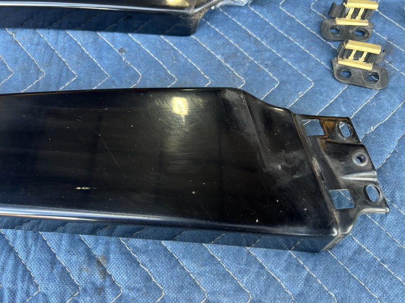2005-2011 Audi A6 Right & Left Exterior Door Trim Pair Black OEM #3442EM
