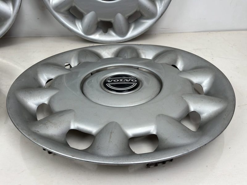 1990-1992 Volvo 740 745 940 15" Hub Cap Wheel Rim Cover Set 9157418 OEM #5867EM