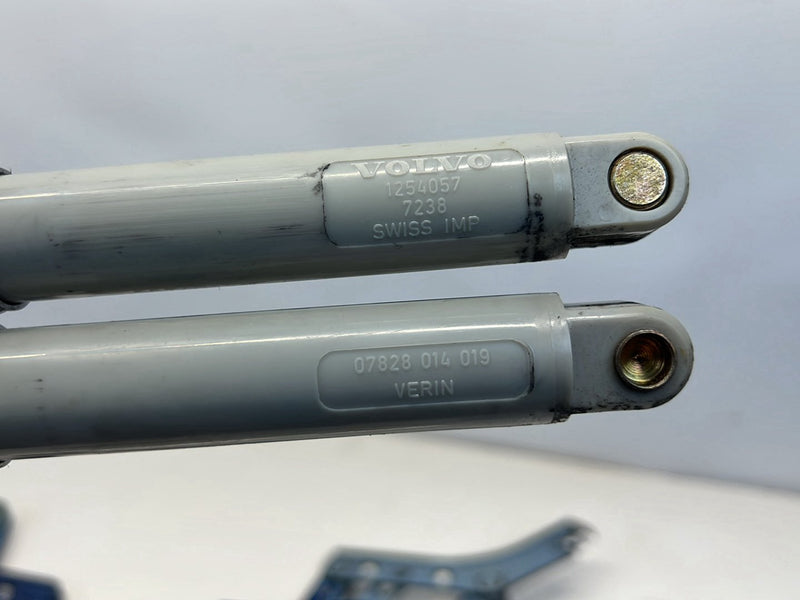 1975-1980 Volvo 244 240 Trunk Deck Lid Hinge Pair Blue Sedan Only OEM #5279EM